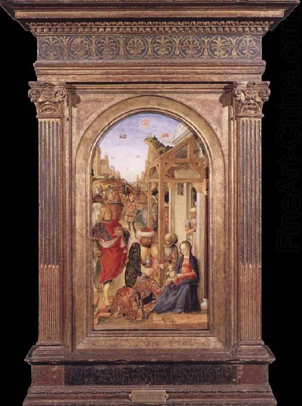 BASTIANI, Lazzaro Adoration of the Magi china oil painting image